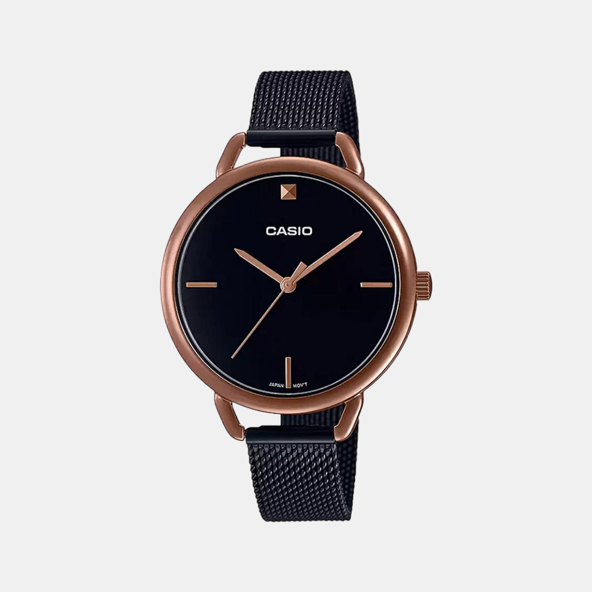 Casio Round Black Analog watch