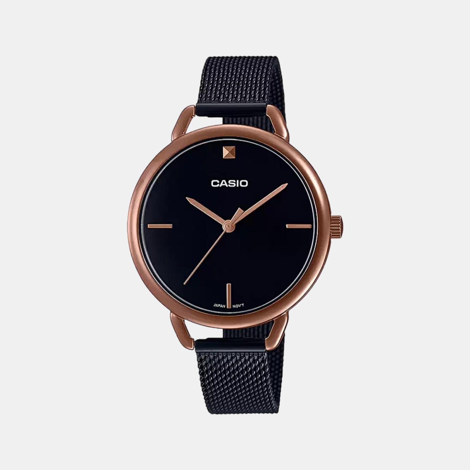 Casio Round Black Analog watch