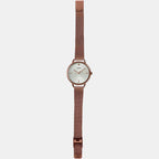 Casio 34 mm Rose Gold Quartz watch