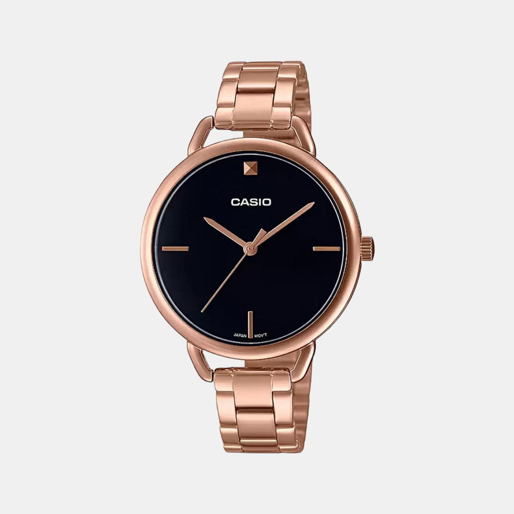 Casio Round Black Analog watch