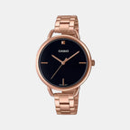 Casio Round Black Analog watch