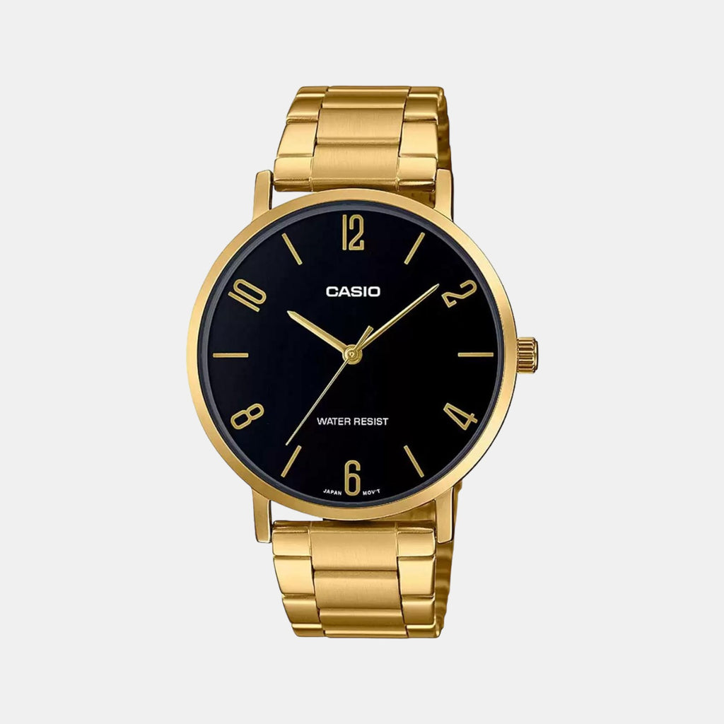 Casio Round Black Analog watch