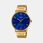 Casio Round Blue Analog watch