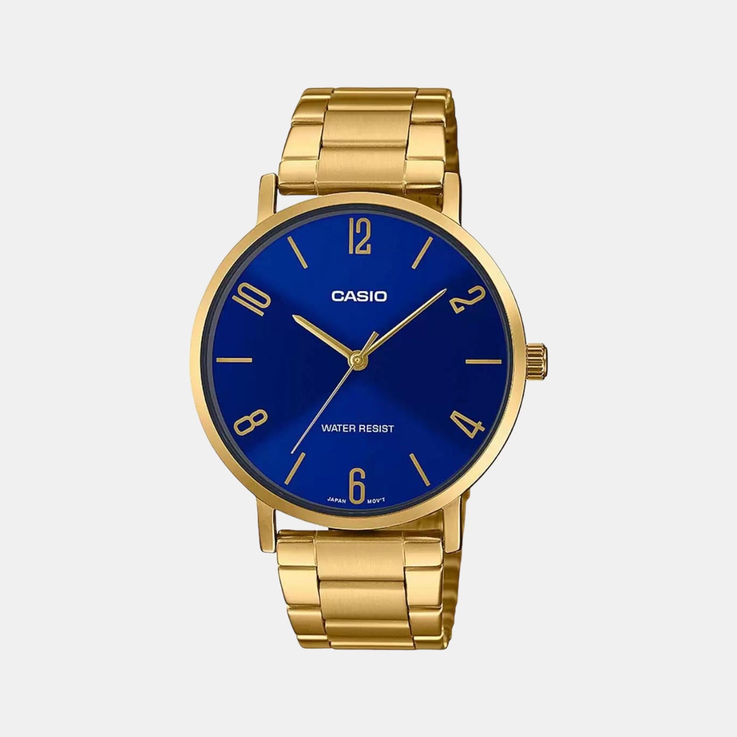 Casio Round Blue Analog watch