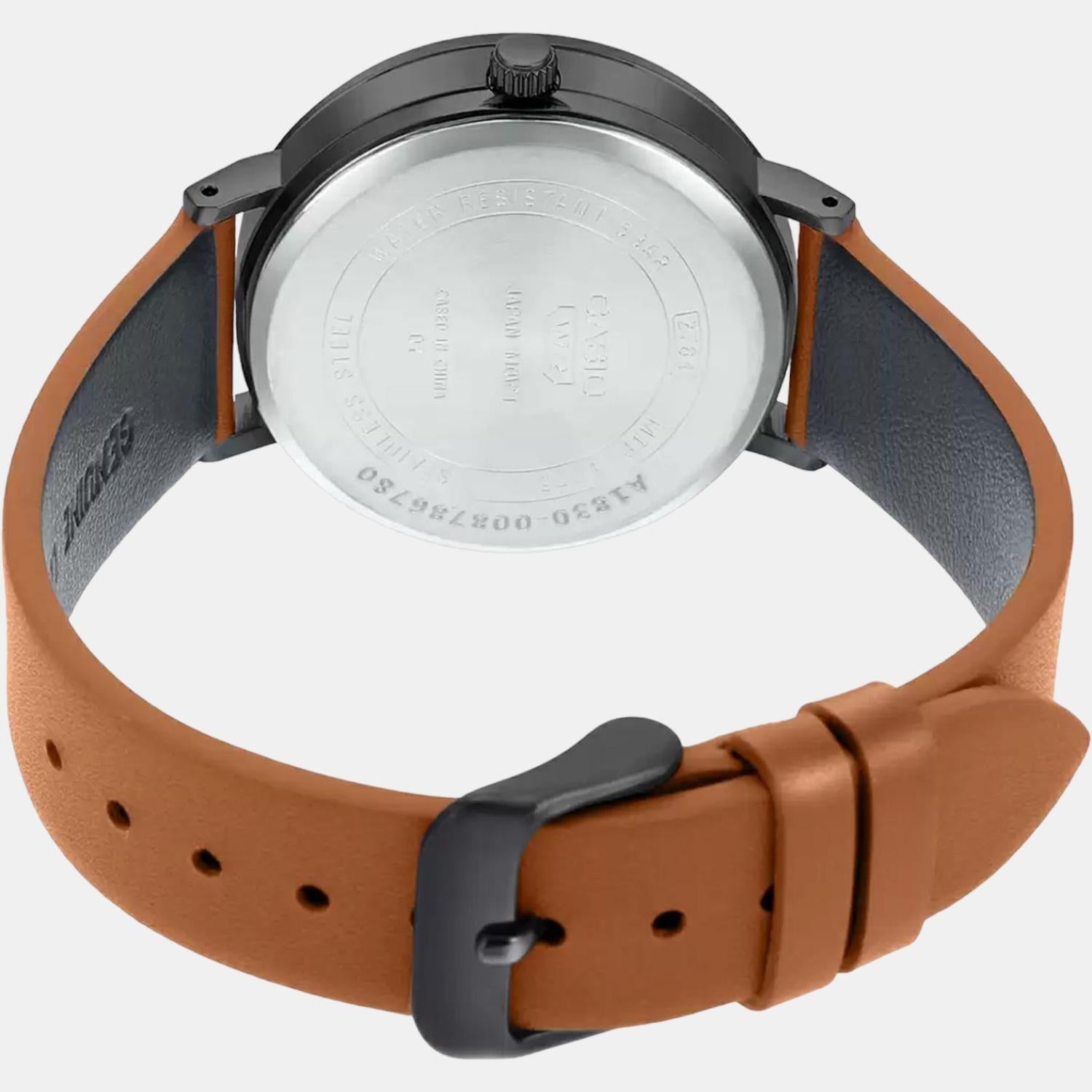 Casio Leather Blue watch