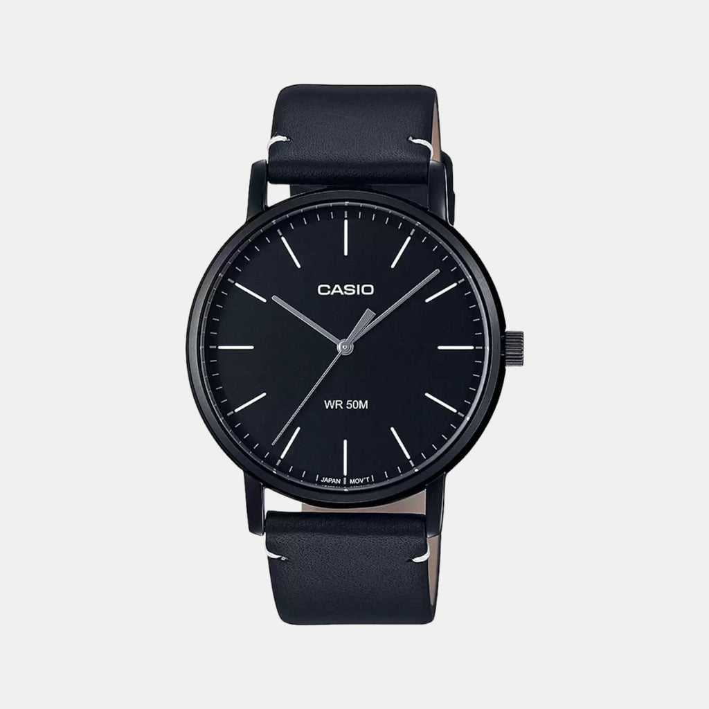 Casio Round Black Analog watch