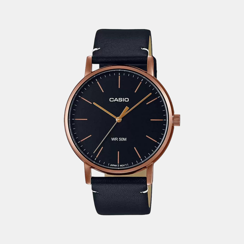 Casio Round Black Analog watch