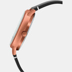 Casio Men Round Rose Gold watch