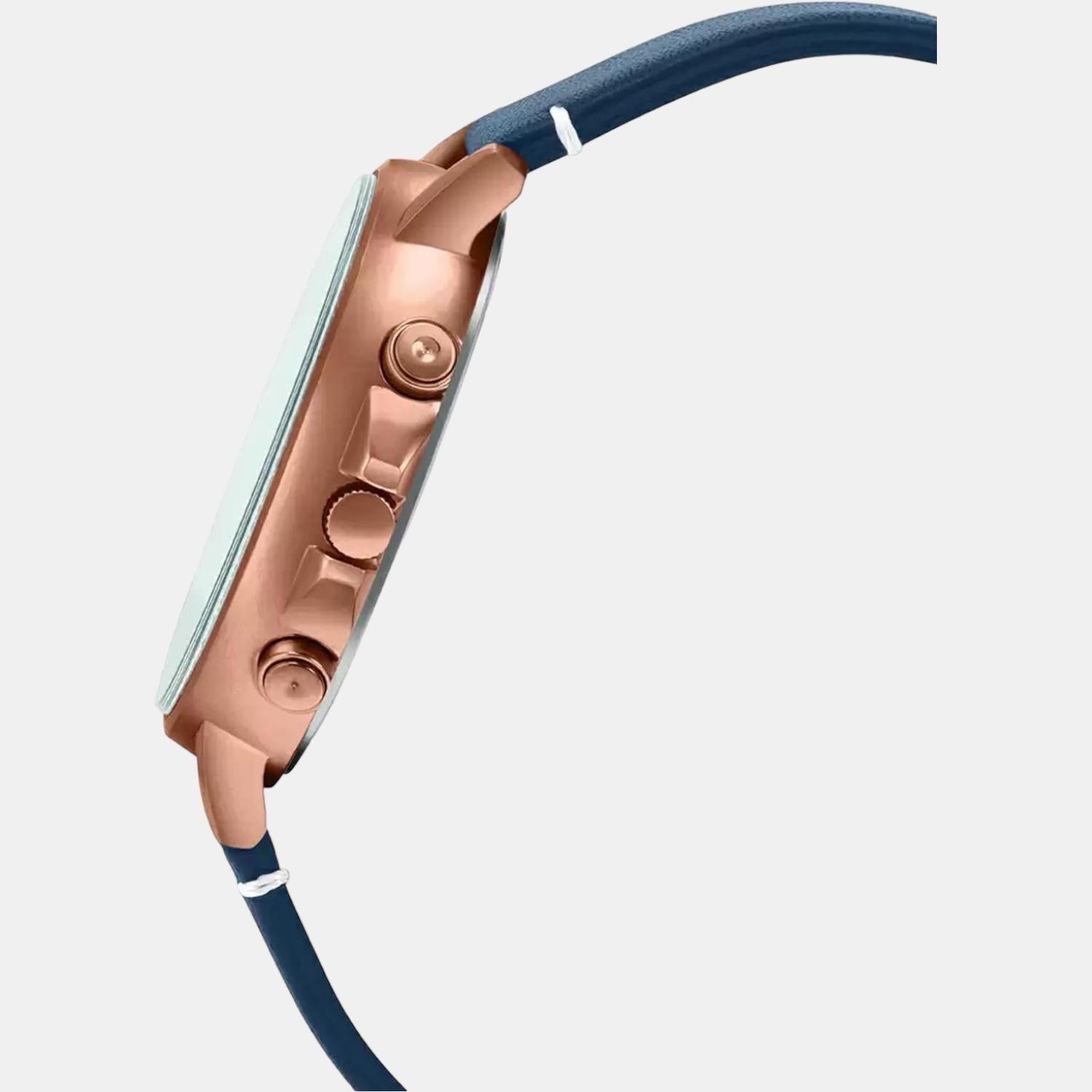 Casio Men Round Blue watch