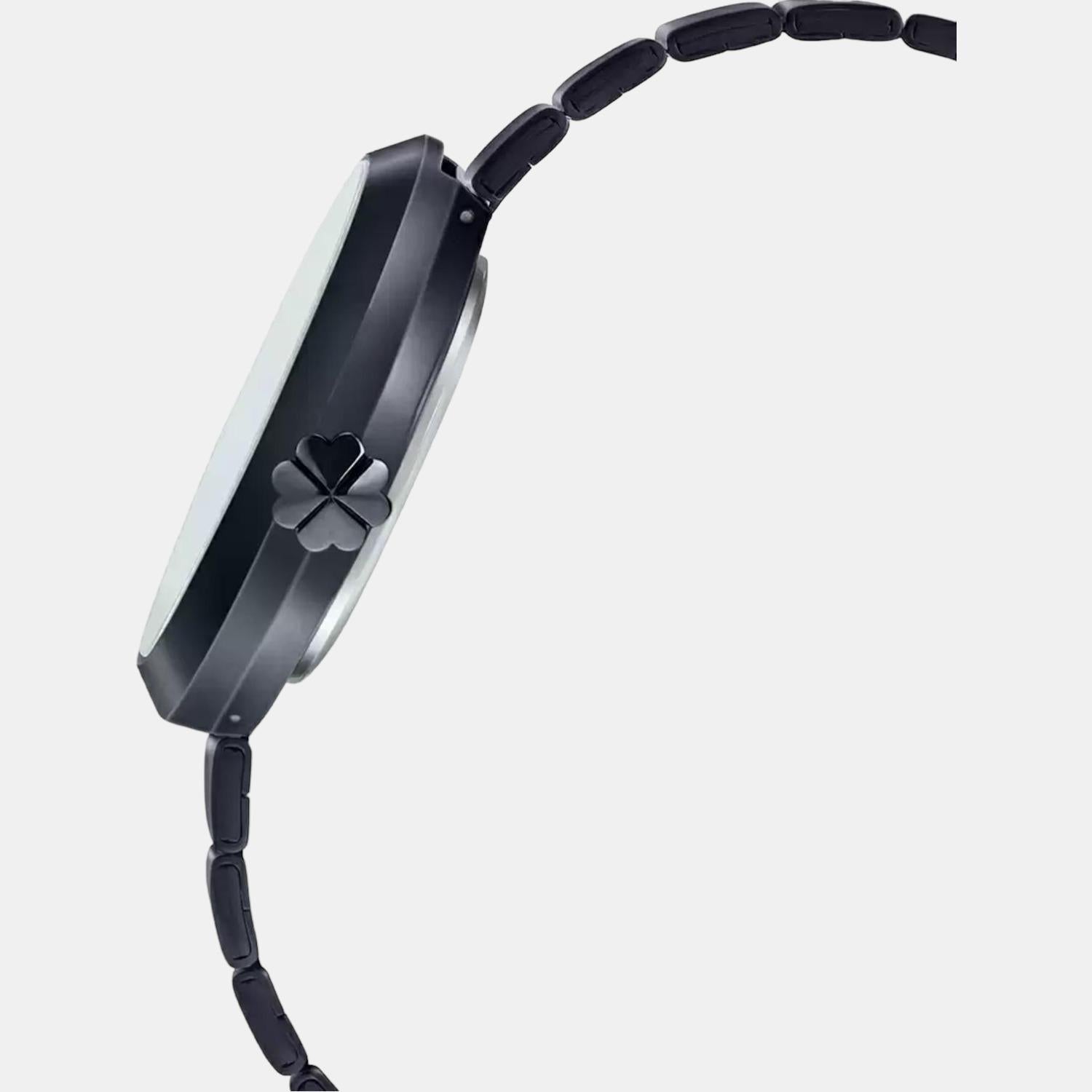 Casio Women Round Black watch