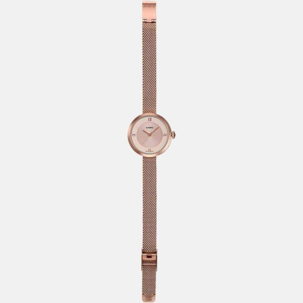 Casio Stainless Steel Rose Gold watch