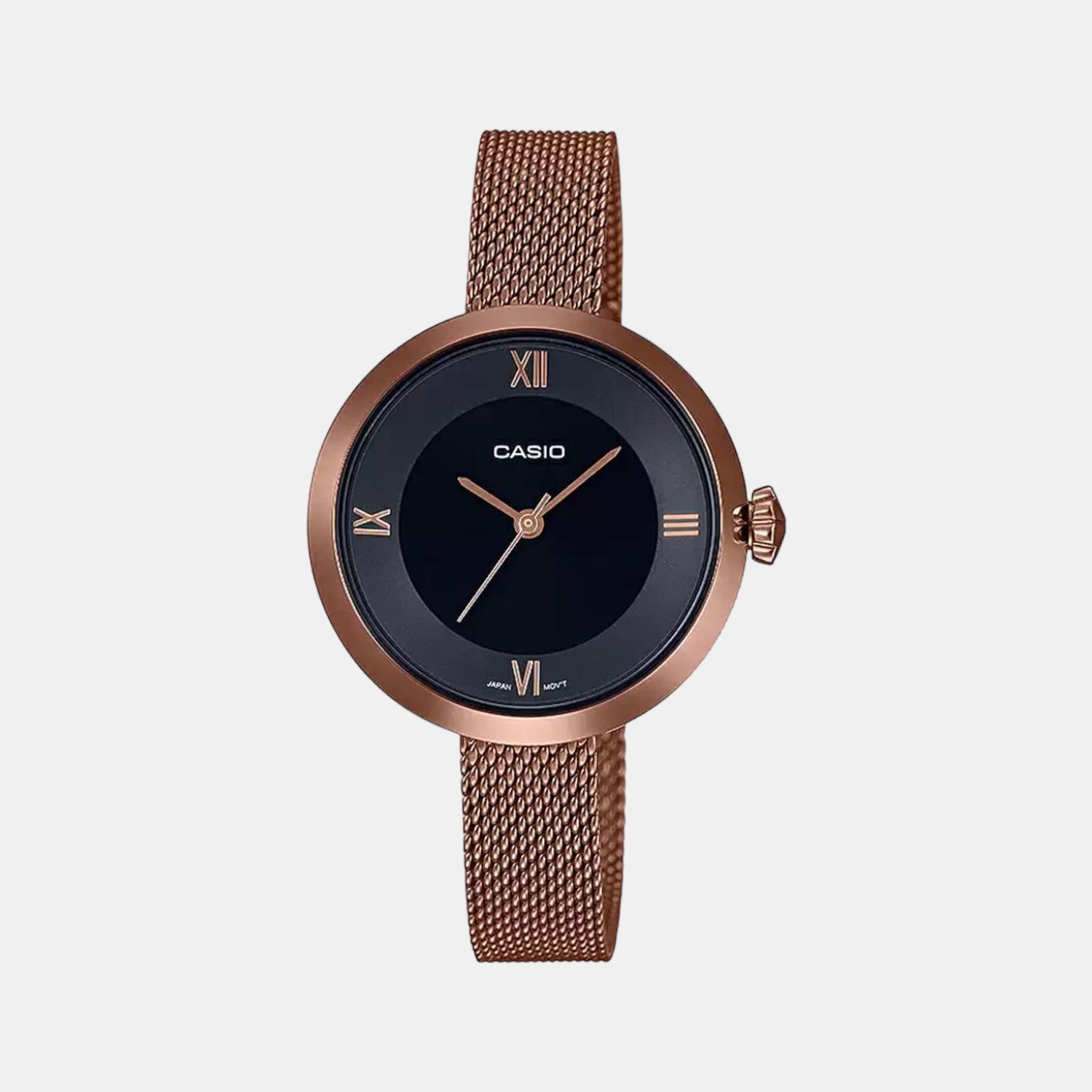 Casio Round Black Analog watch