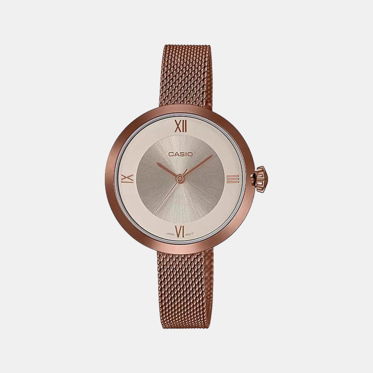 Casio Round Rose Gold Analog watch