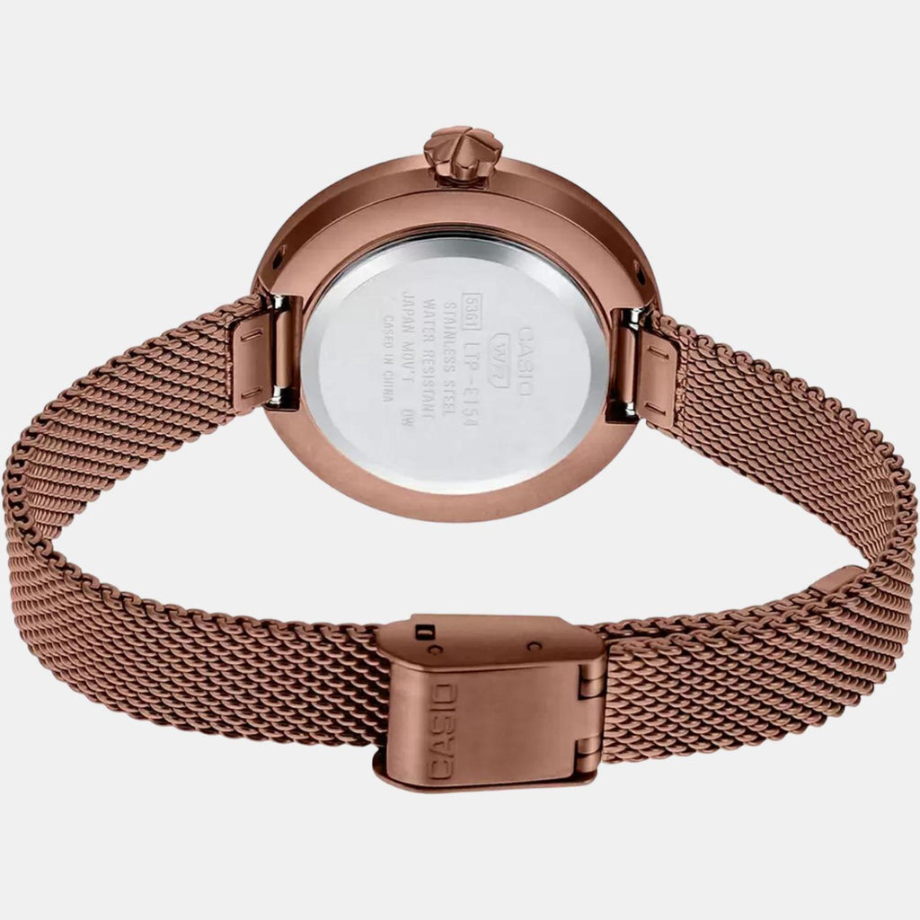 Casio Stainless Steel Rose Gold watch