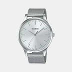Casio Round Silver Analog watch