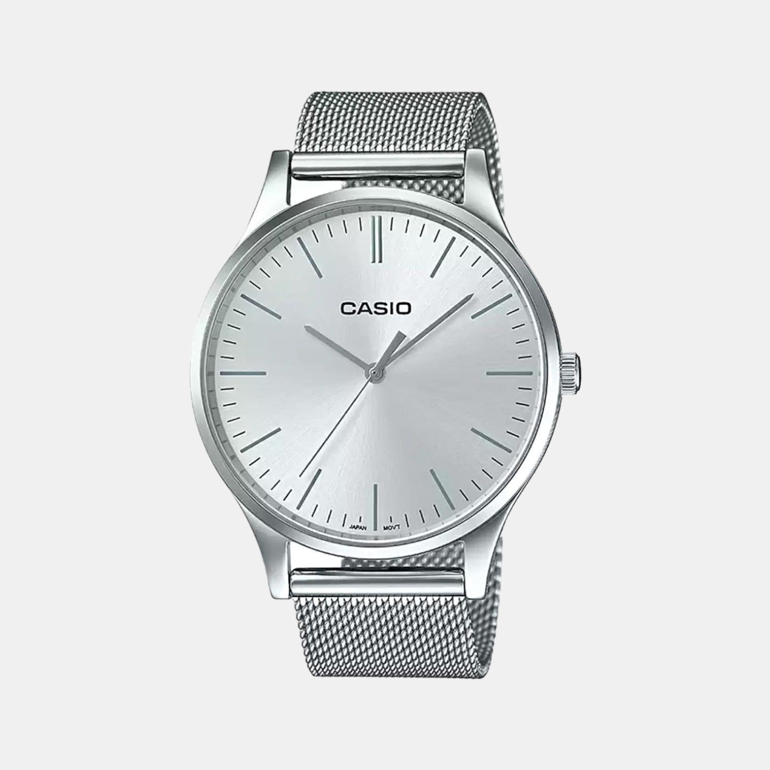 Casio Round Silver Analog watch
