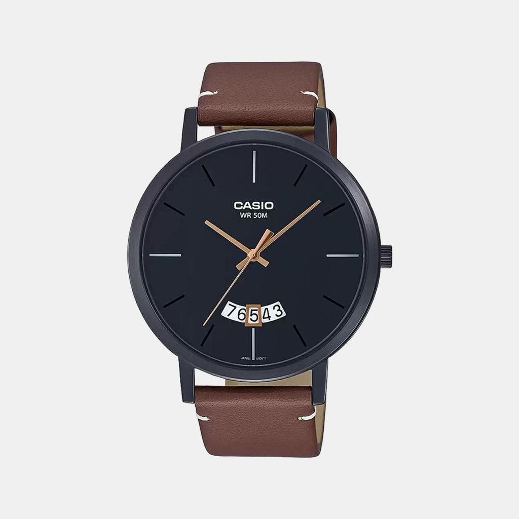 Casio Round Black Analog watch