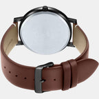 Casio Men Round Black watch