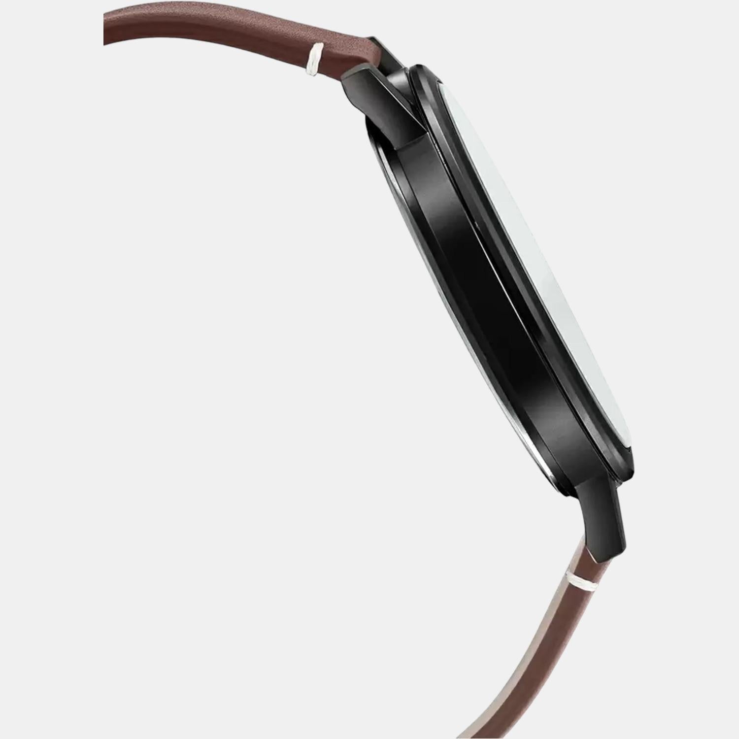 Casio Leather Black watch