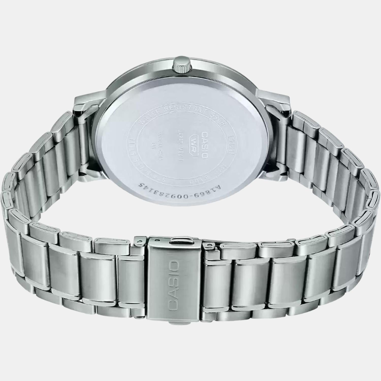 Casio Men Round Black watch