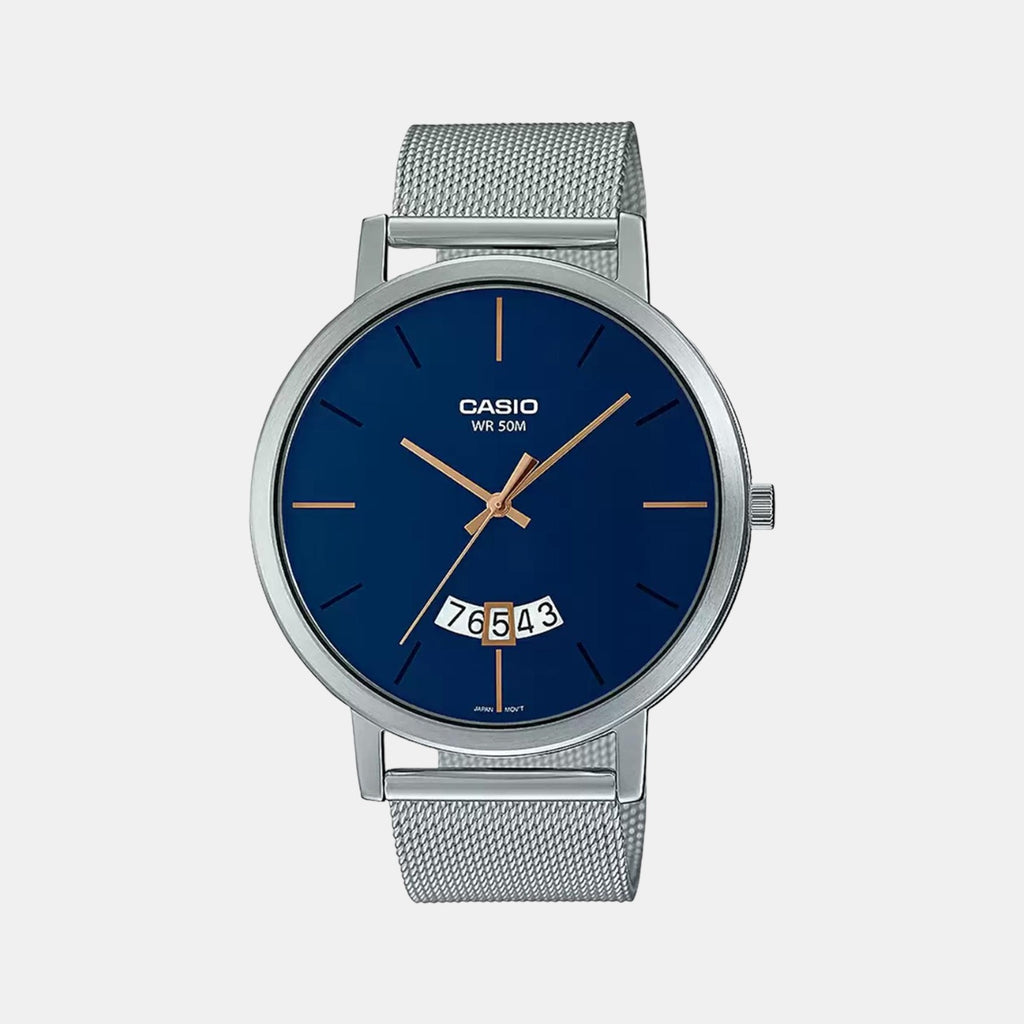 Casio Round Blue Analog watch