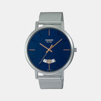 Casio Round Blue Analog watch