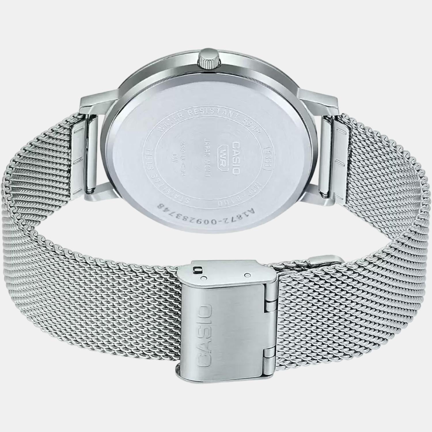 Casio Men Round Blue watch