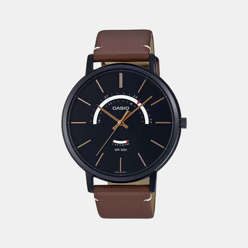 Casio Round Black Analog watch