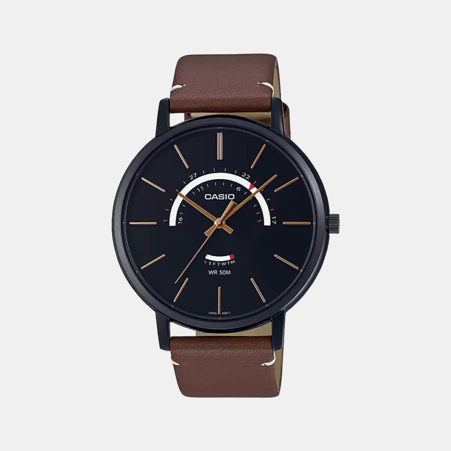 Casio Round Black Analog watch