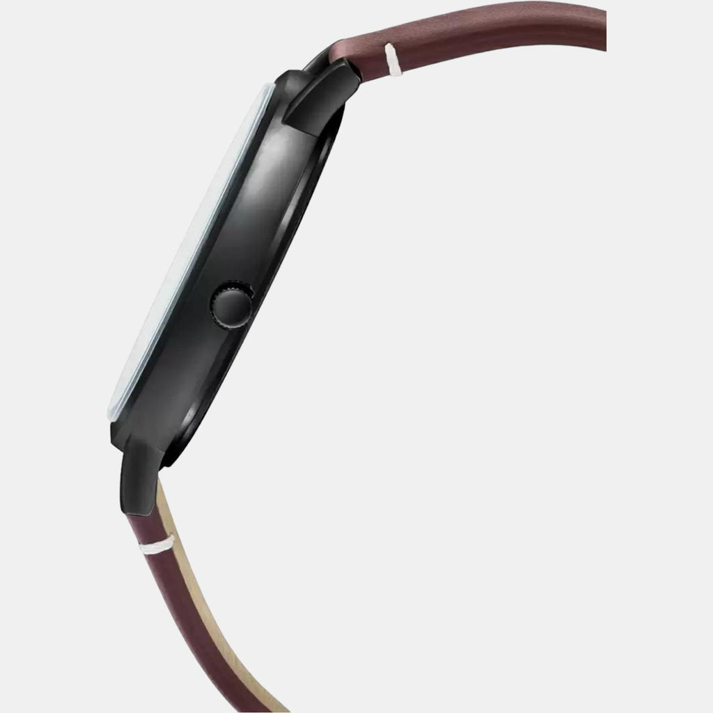 Casio Men Round Black watch