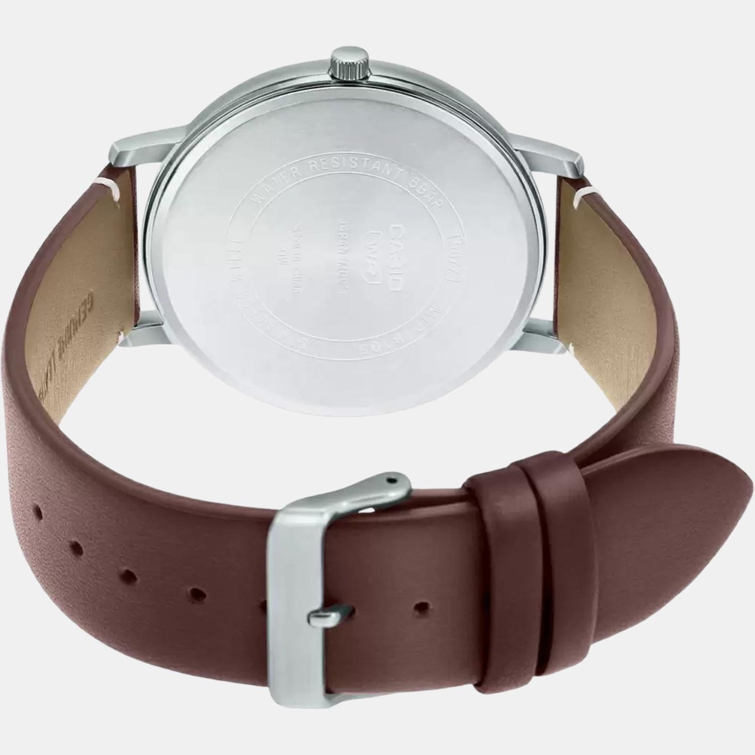 Casio Leather Blue watch