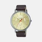 Casio Round Yellow Analog watch