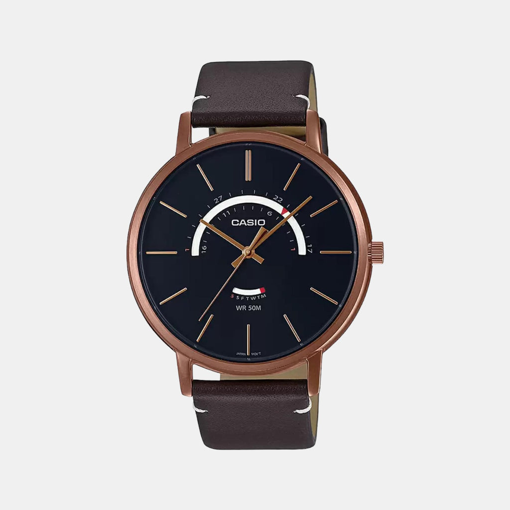 Casio Round Black Analog watch