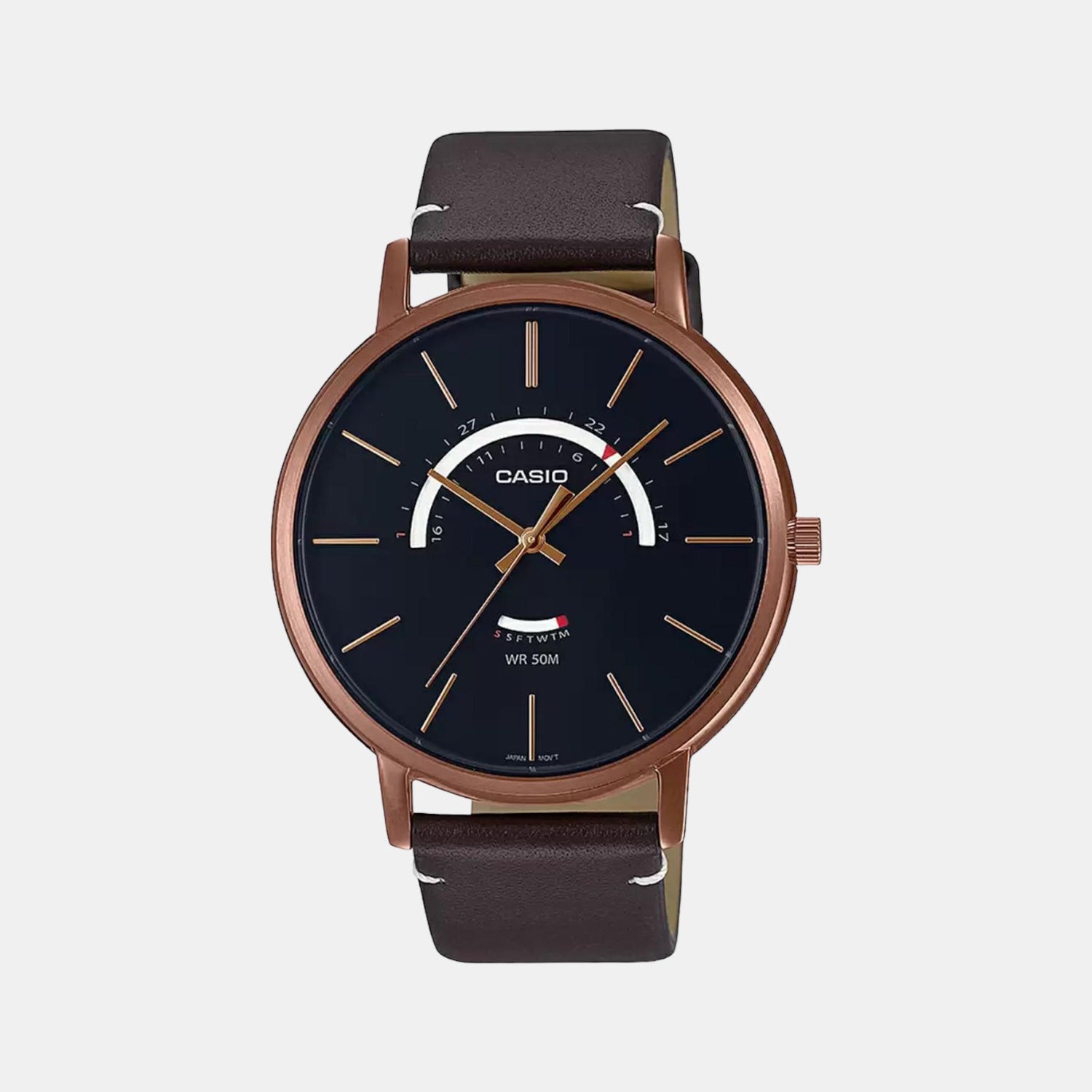 Casio Round Black Analog watch