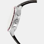 Casio Men Round Beige watch