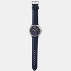 Casio Leather Blue watch