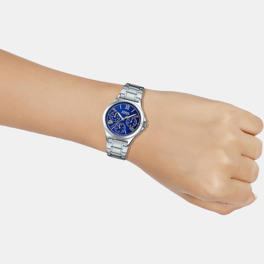 Casio Stainless Steel Blue watch