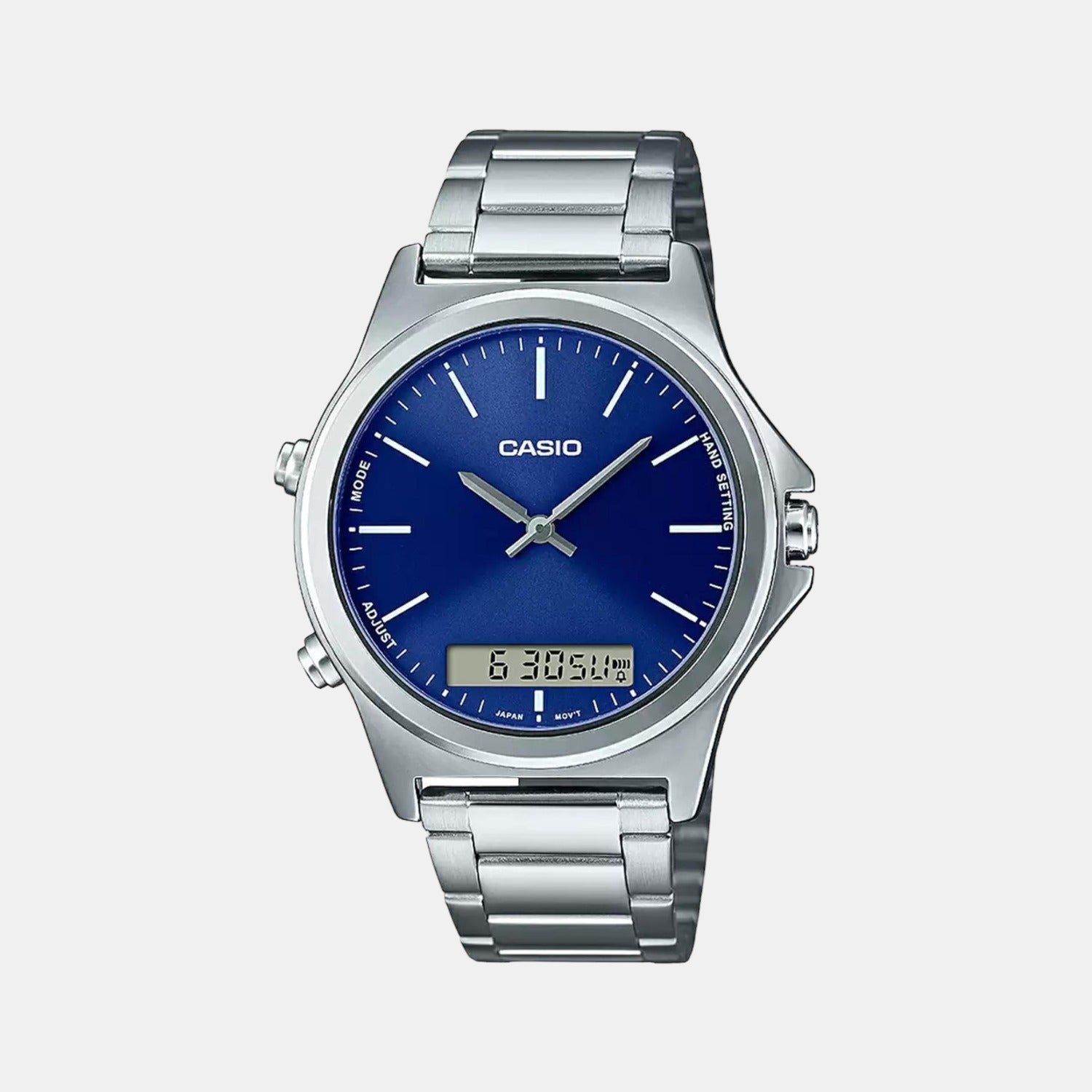 Casio Round Blue Analog watch