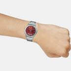 Casio Stainless Steel Red watch
