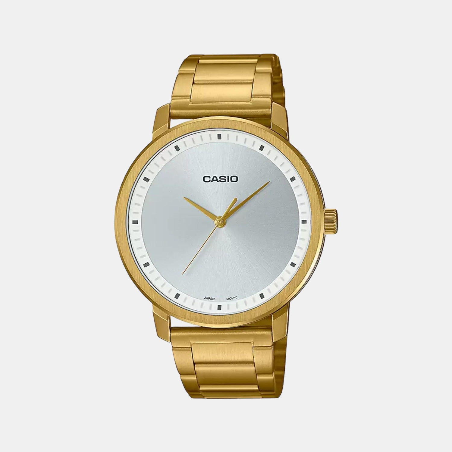 Casio Round Silver Analog watch