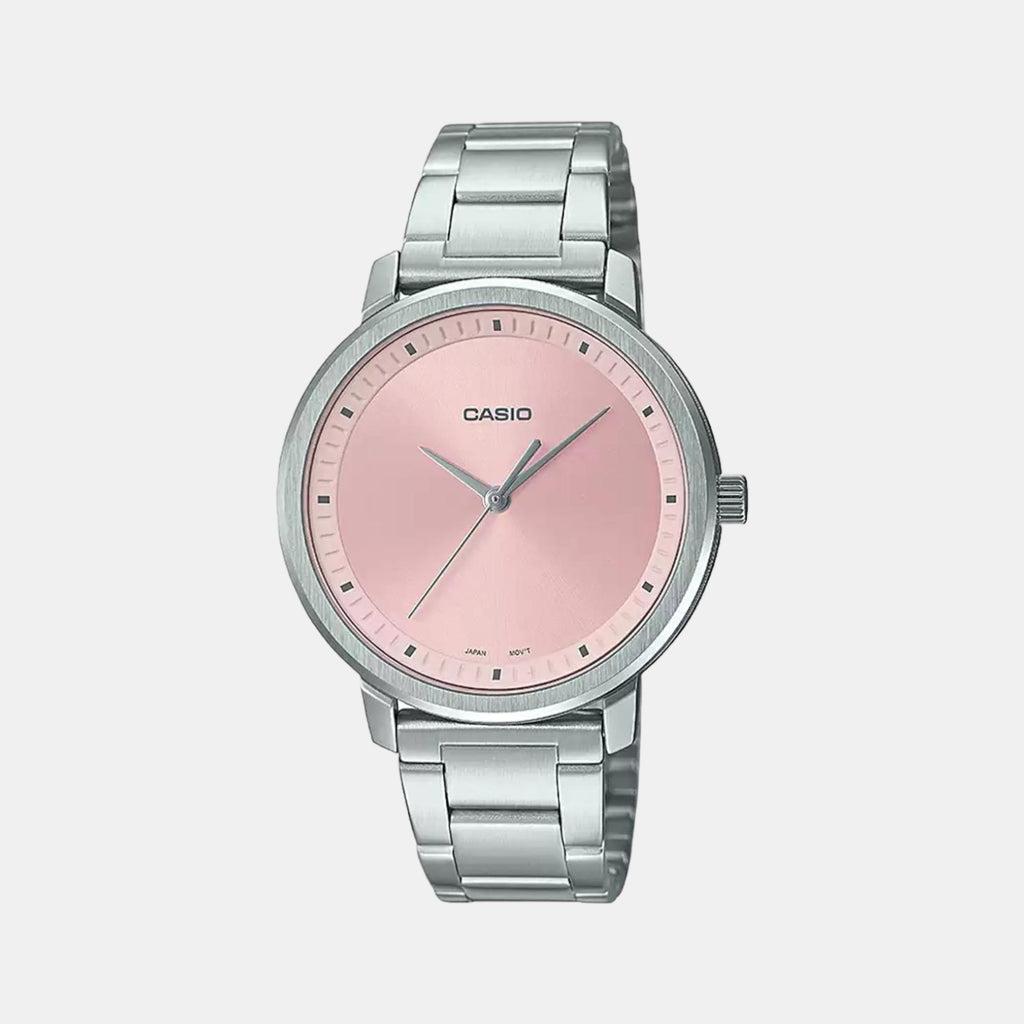 Casio Round Pink Analog watch