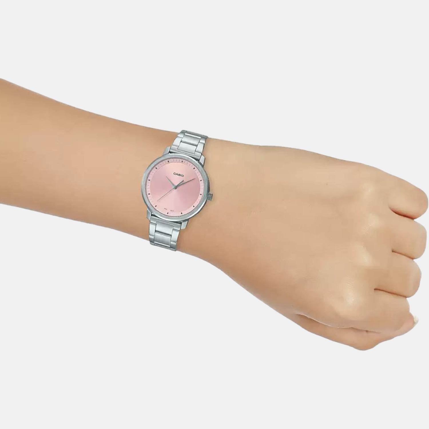 Casio Stainless Steel Pink watch
