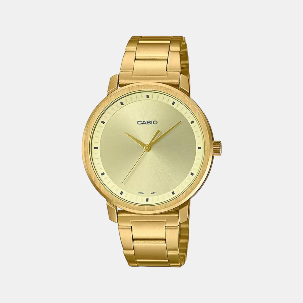 Casio Round Gold Analog watch