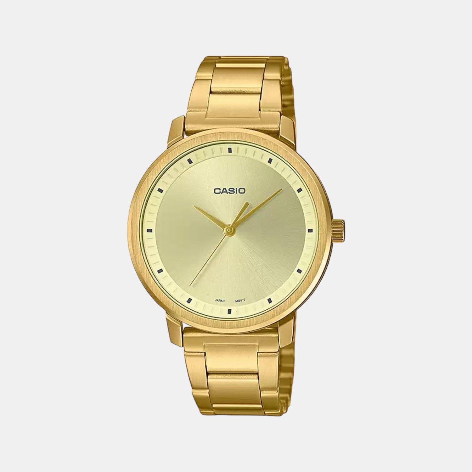 Casio Round Gold Analog watch