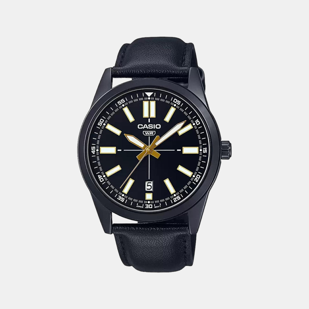 Casio Round Black Analog watch