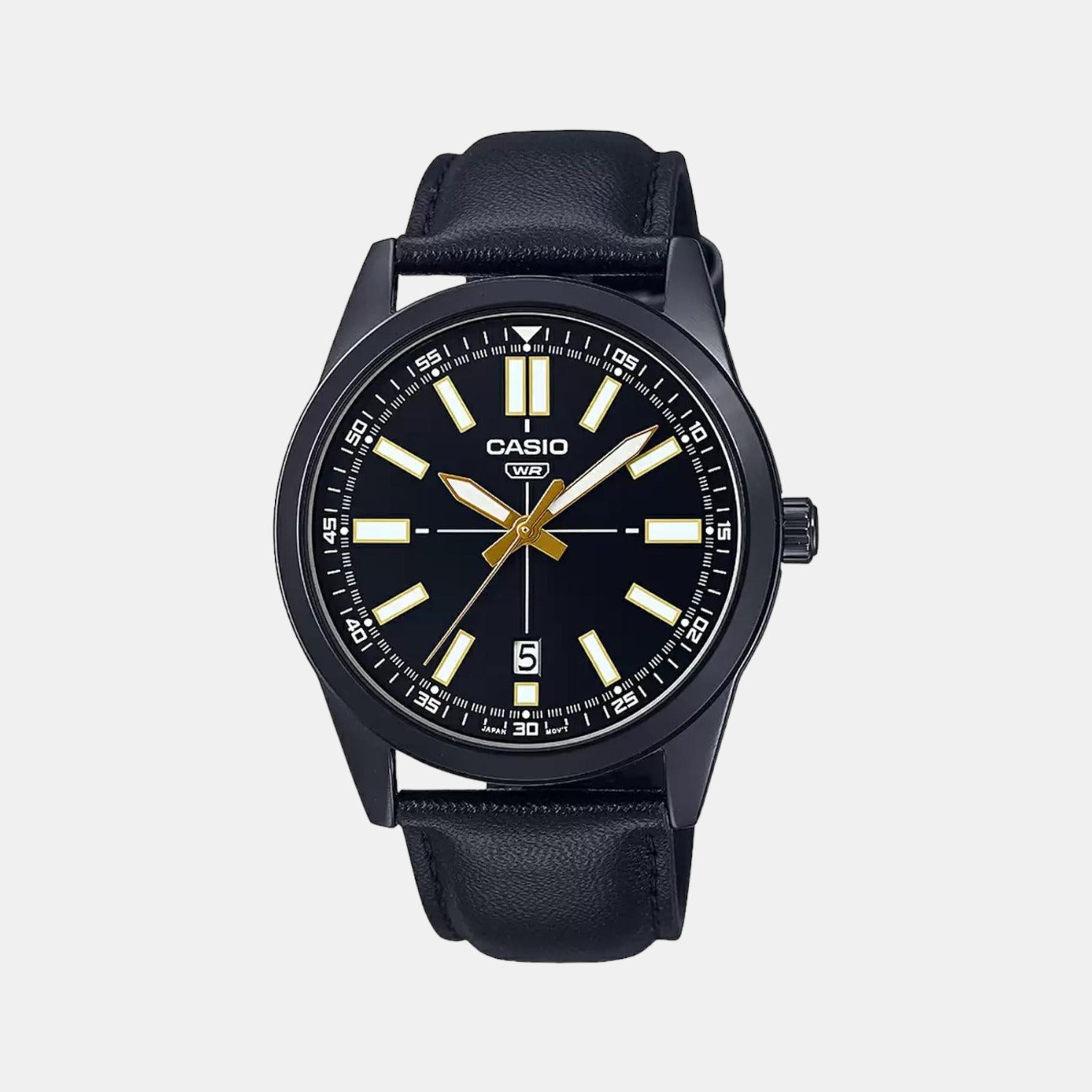 Casio Round Black Analog watch
