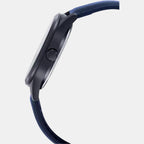 Casio Men Round Blue watch