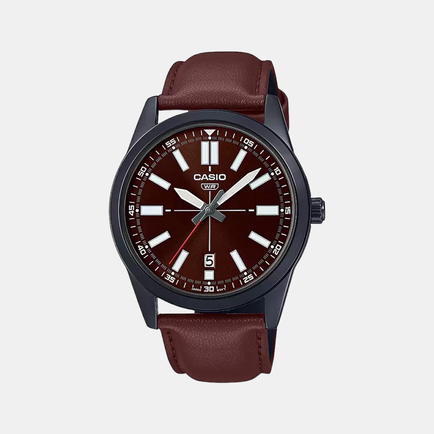 Casio Round Brown Analog watch