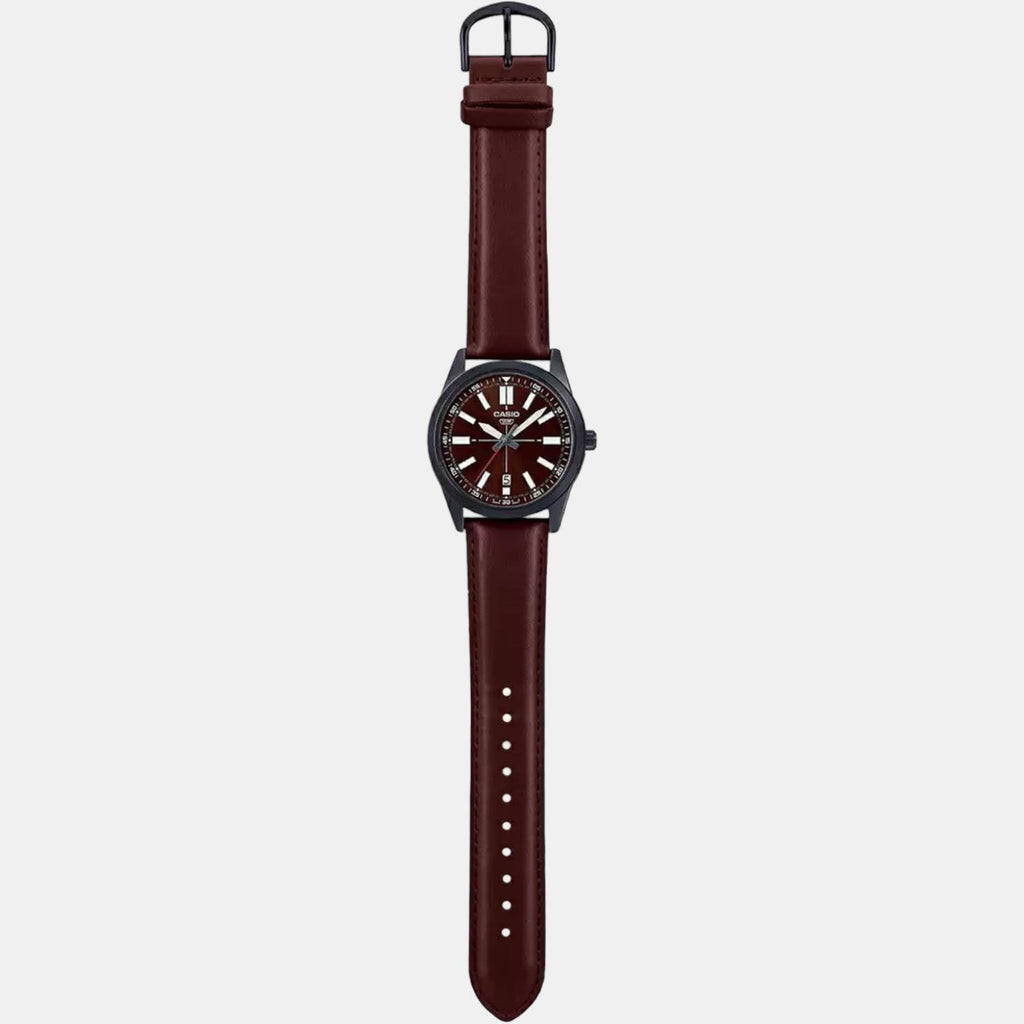 Casio Leather Brown watch