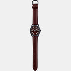 Casio Leather Brown watch